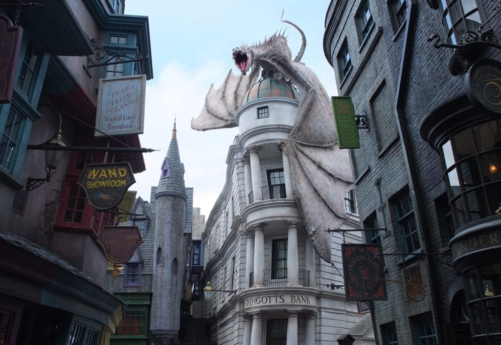 Escape from Gringotts The Wizarding World of harry Potter, 