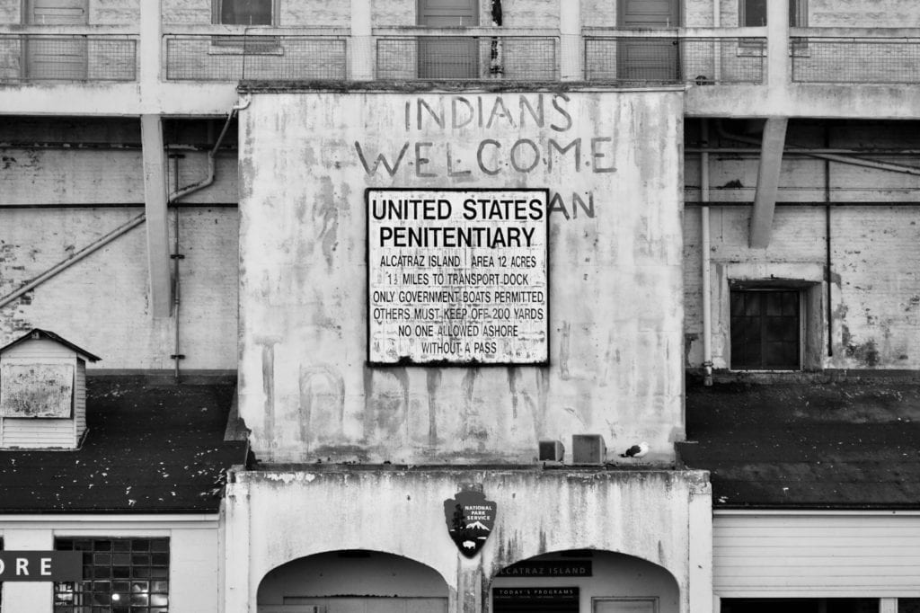 Alcatarz Prison Sign