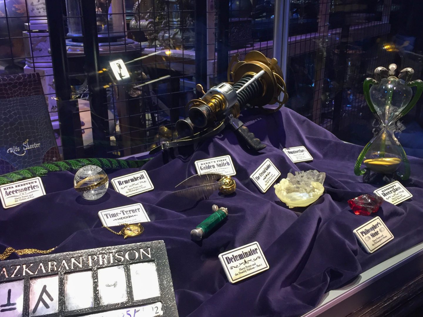 Harry Potter Studio Tour Props