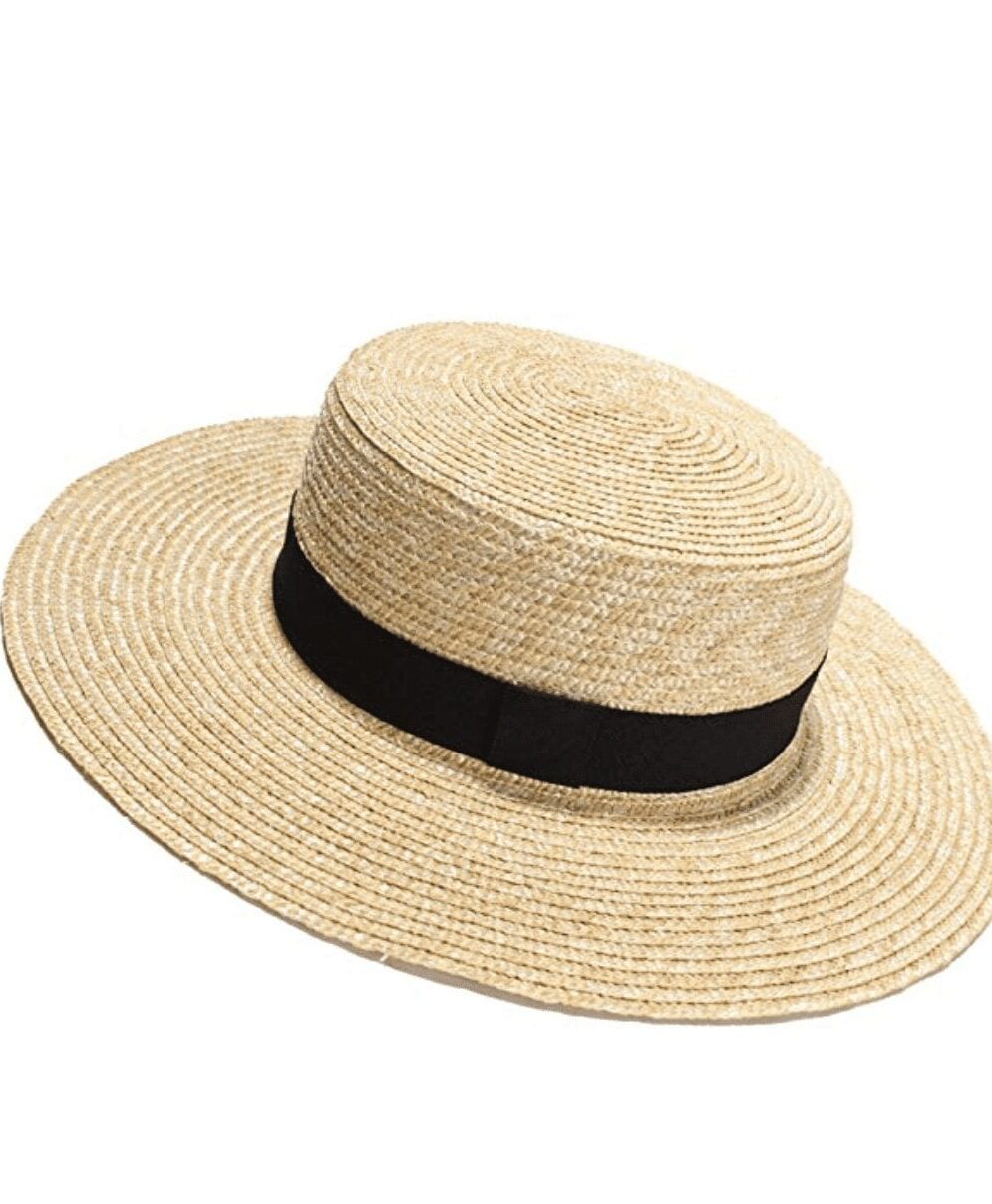 Straw Hat What's In My Beach Bag