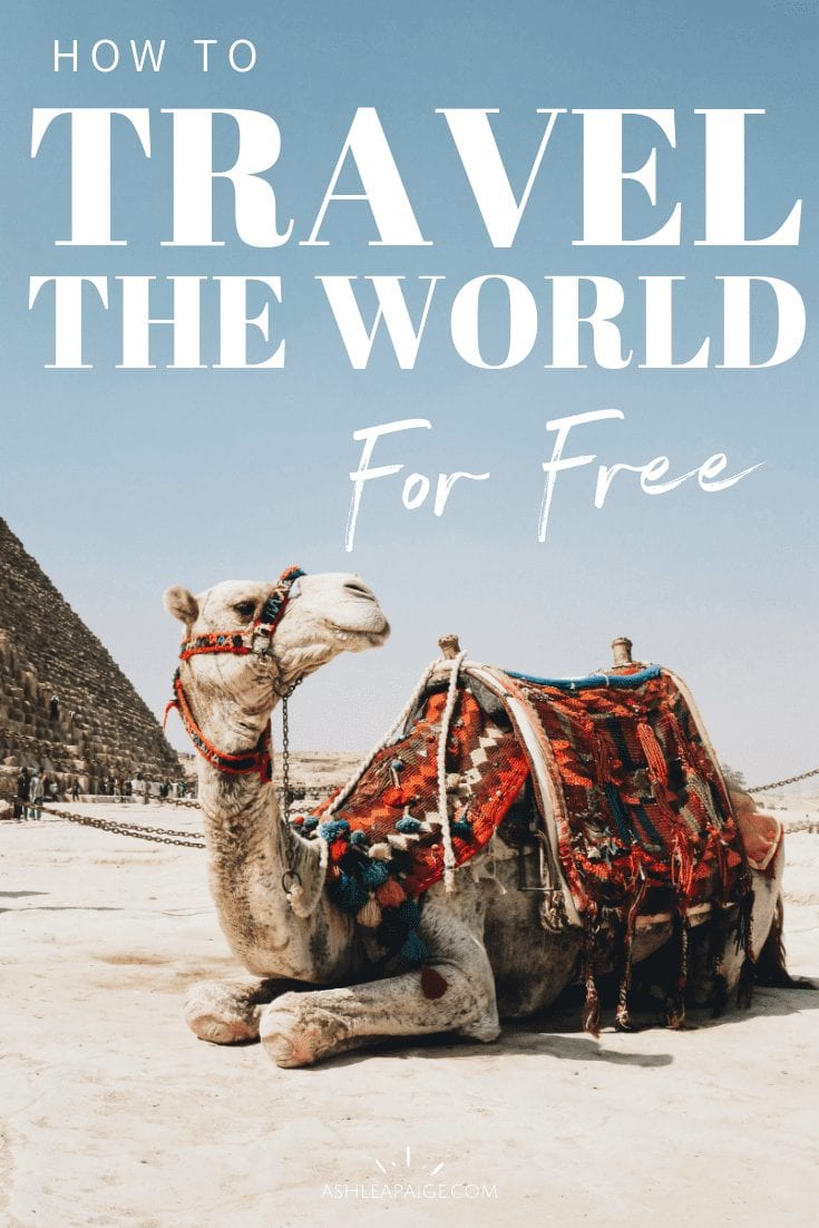 How To Travel The World For Free