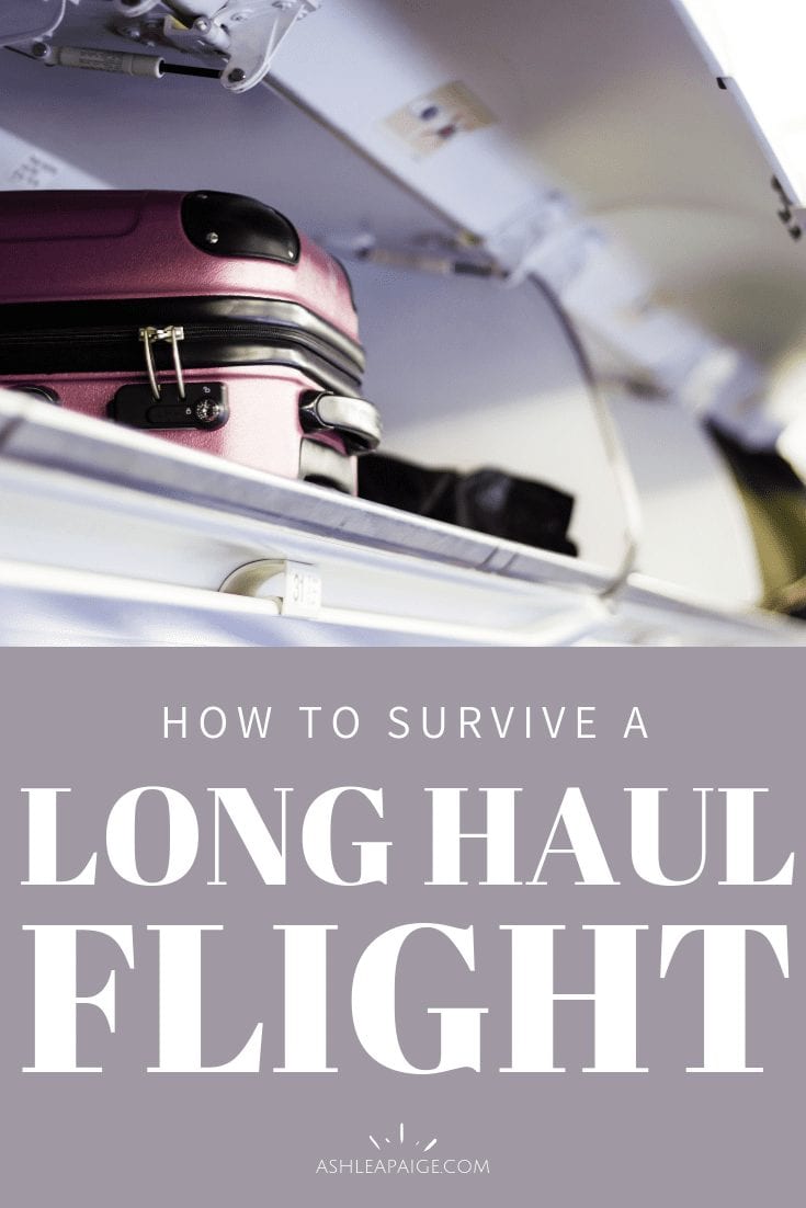 How To Survive A Long Haul Flight