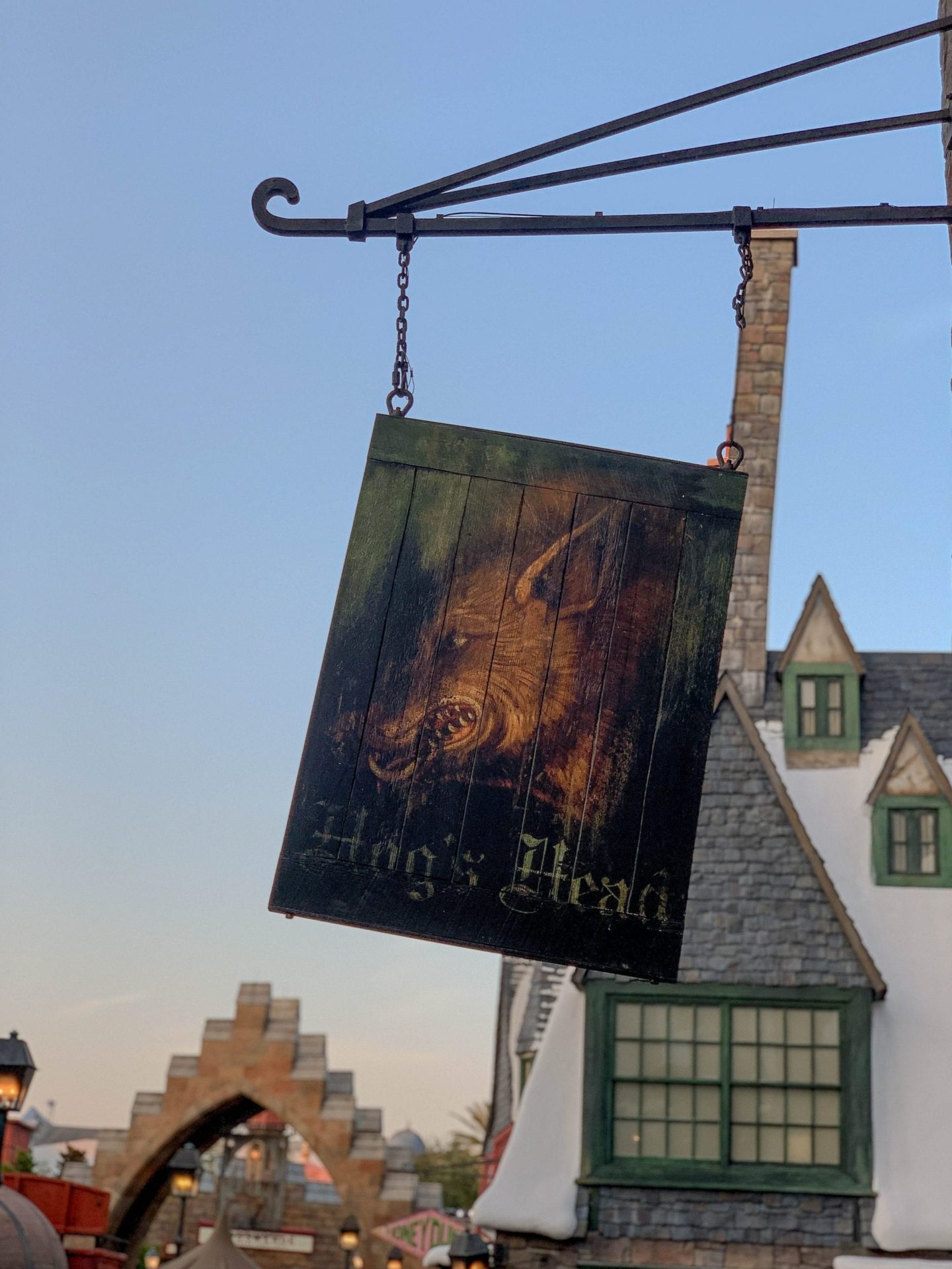 Universal Studios Hogs Head pub, the Wizarding World of Harry Potter
