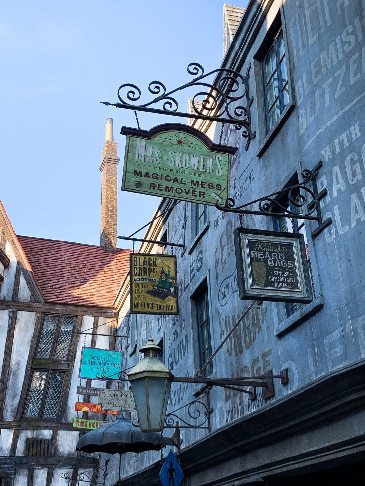 Diagon Alley street signs