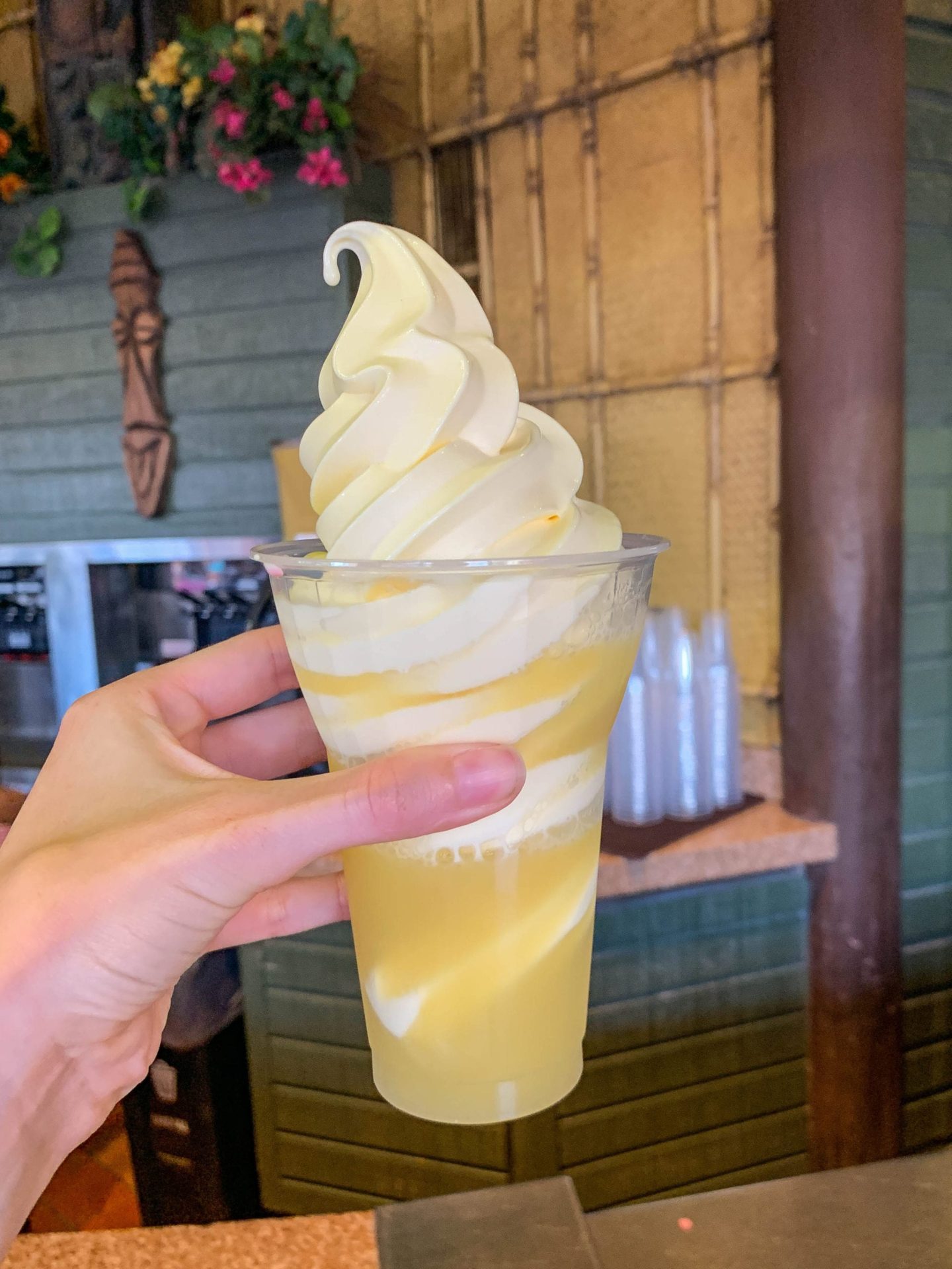 Pineapple Dole Whip Aloha Isle Adventureland Magic Kingdom