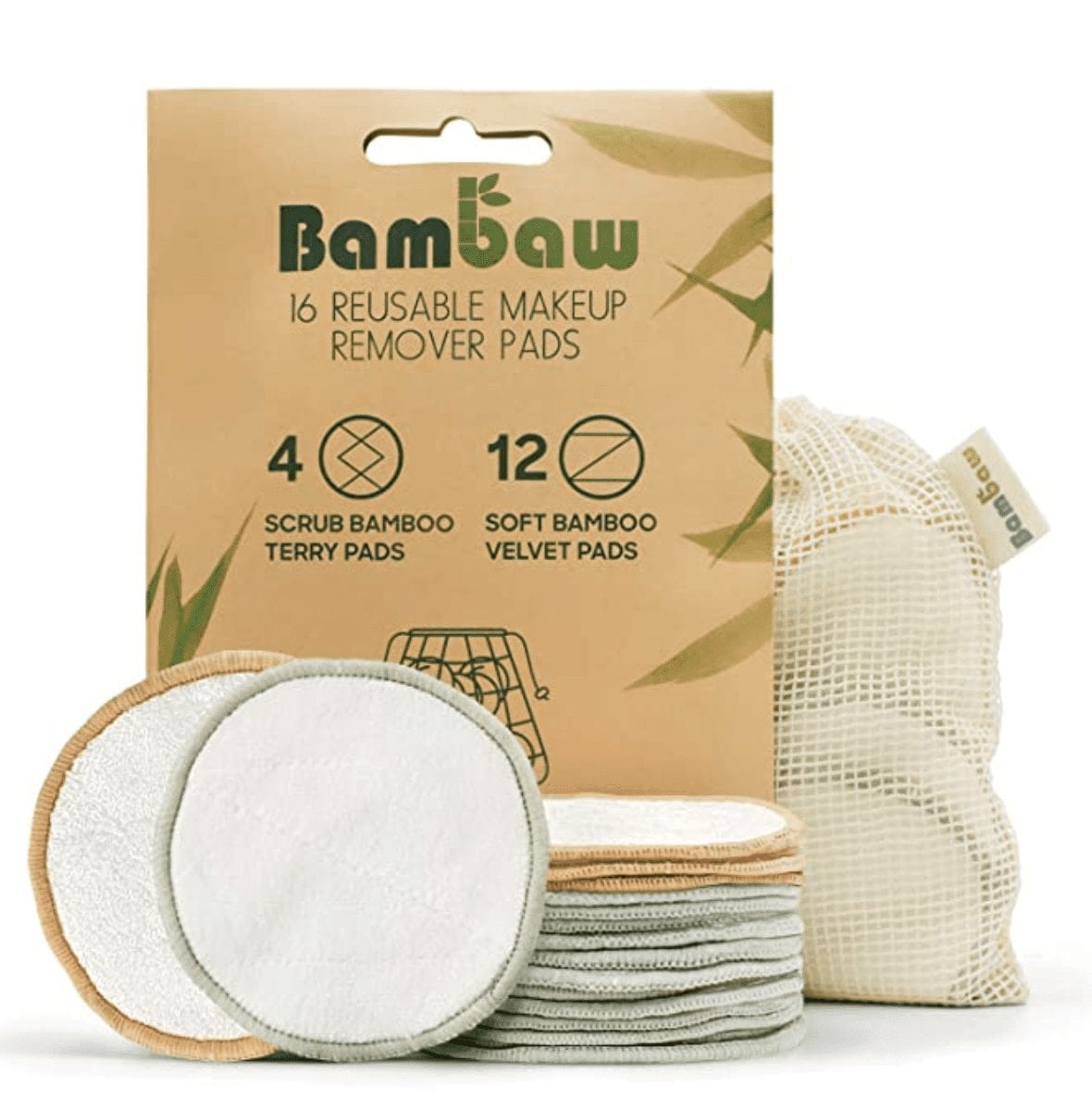 Reusable makeup remover pads