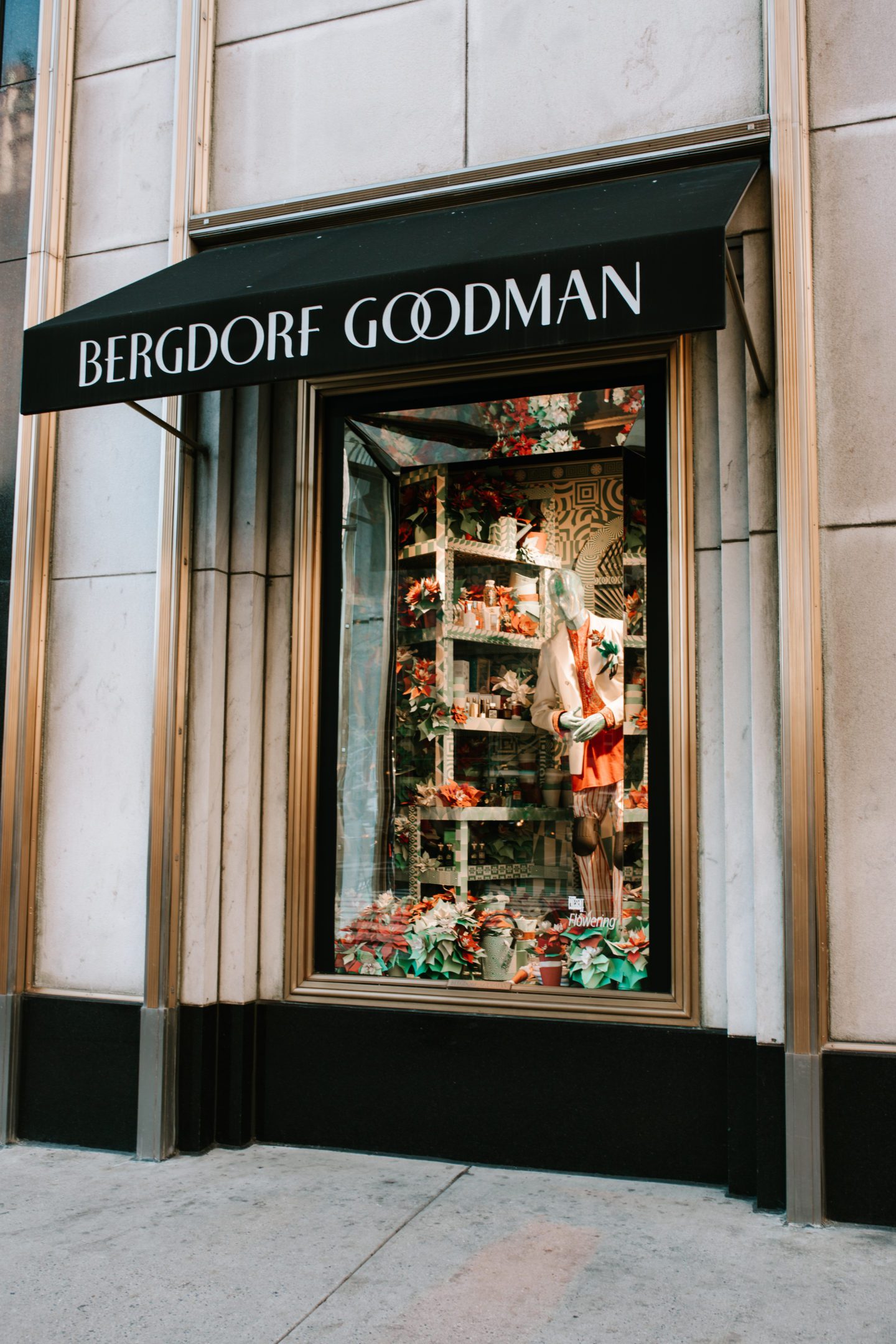 Christmas window display