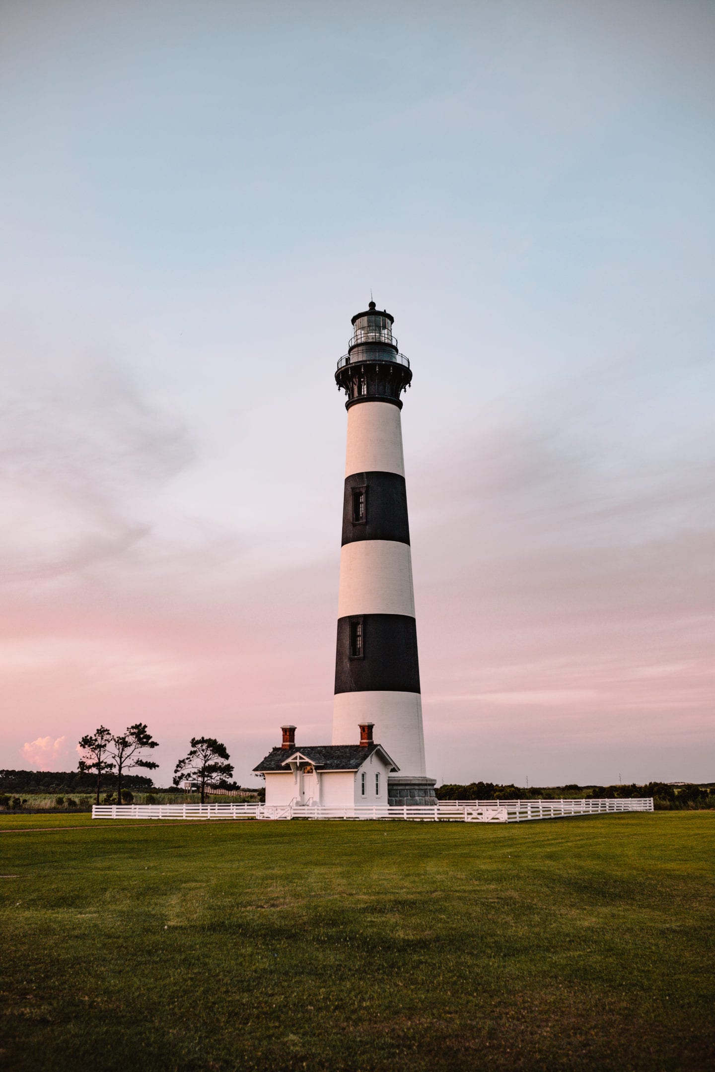 lighthouse at sunset, Outer Banks Itinerary