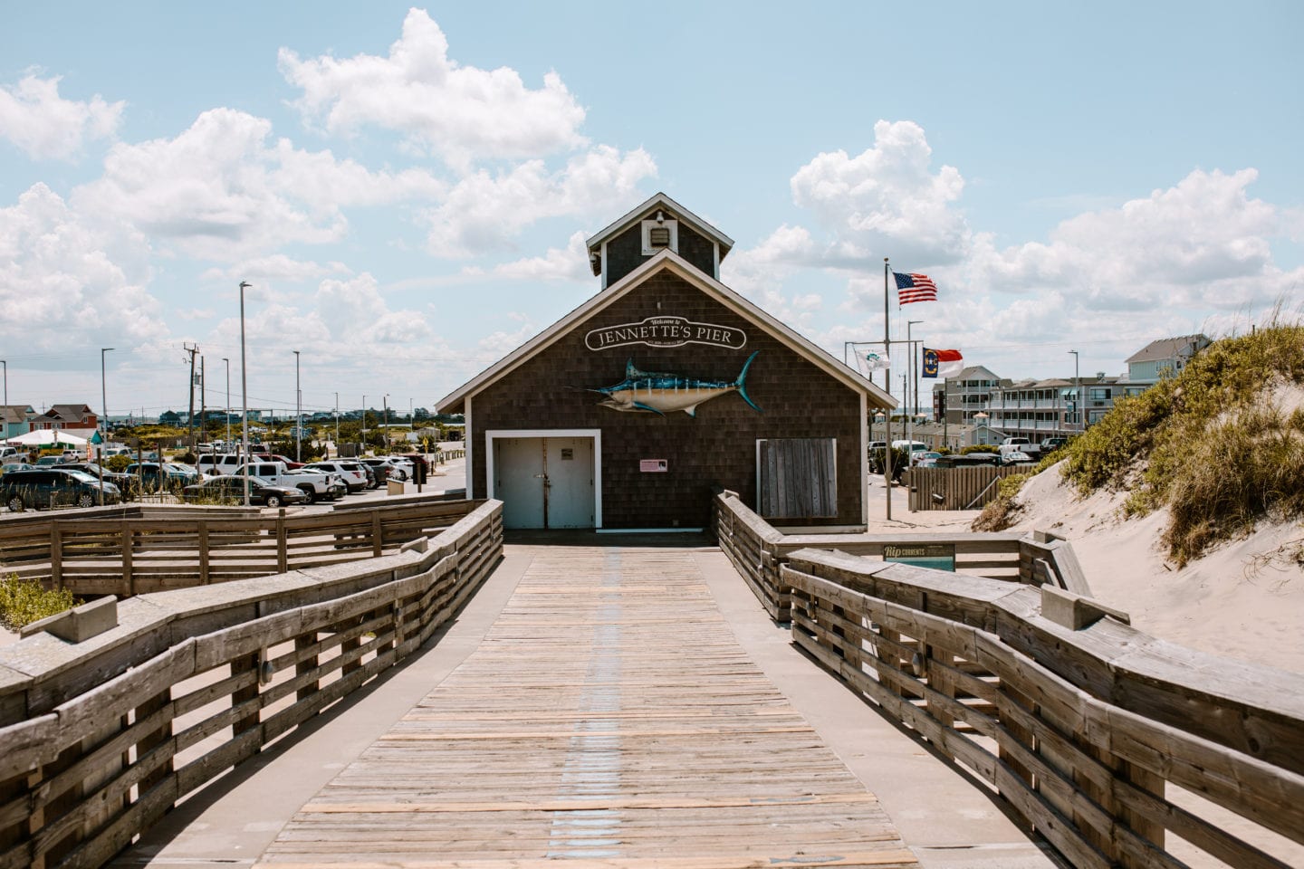 Jennette's Pier Outer Banks, Outer Banks itinerary