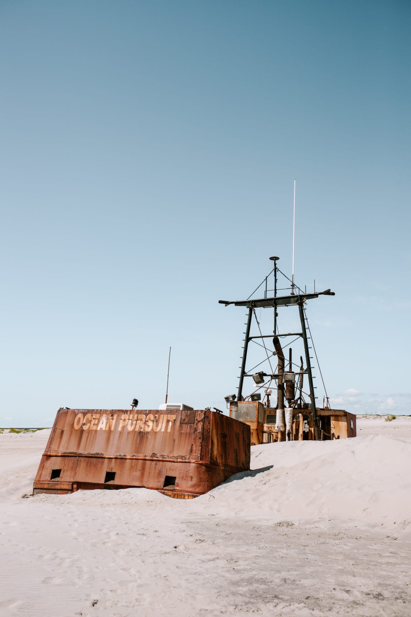 Abandoned Ship on the beach