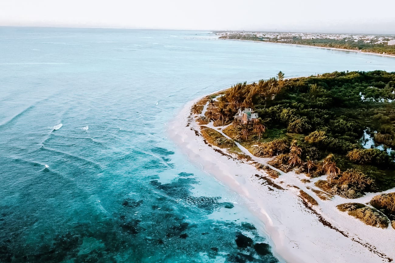 Beach View from above