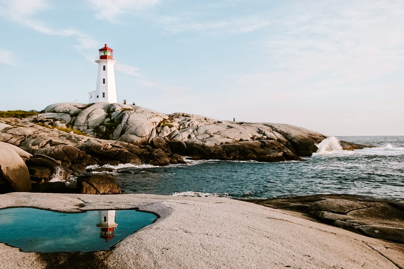 Lighthouse on a rock