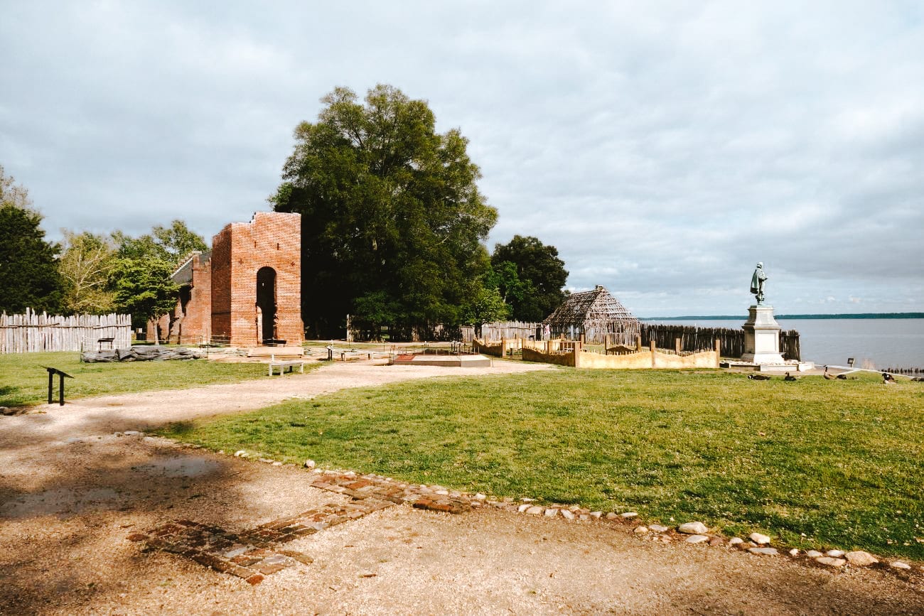 old historic settlement ruins