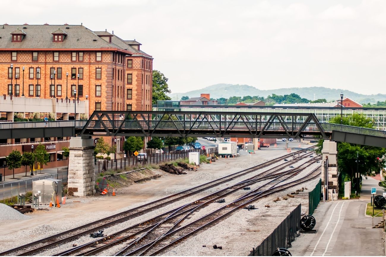 railway and bridge