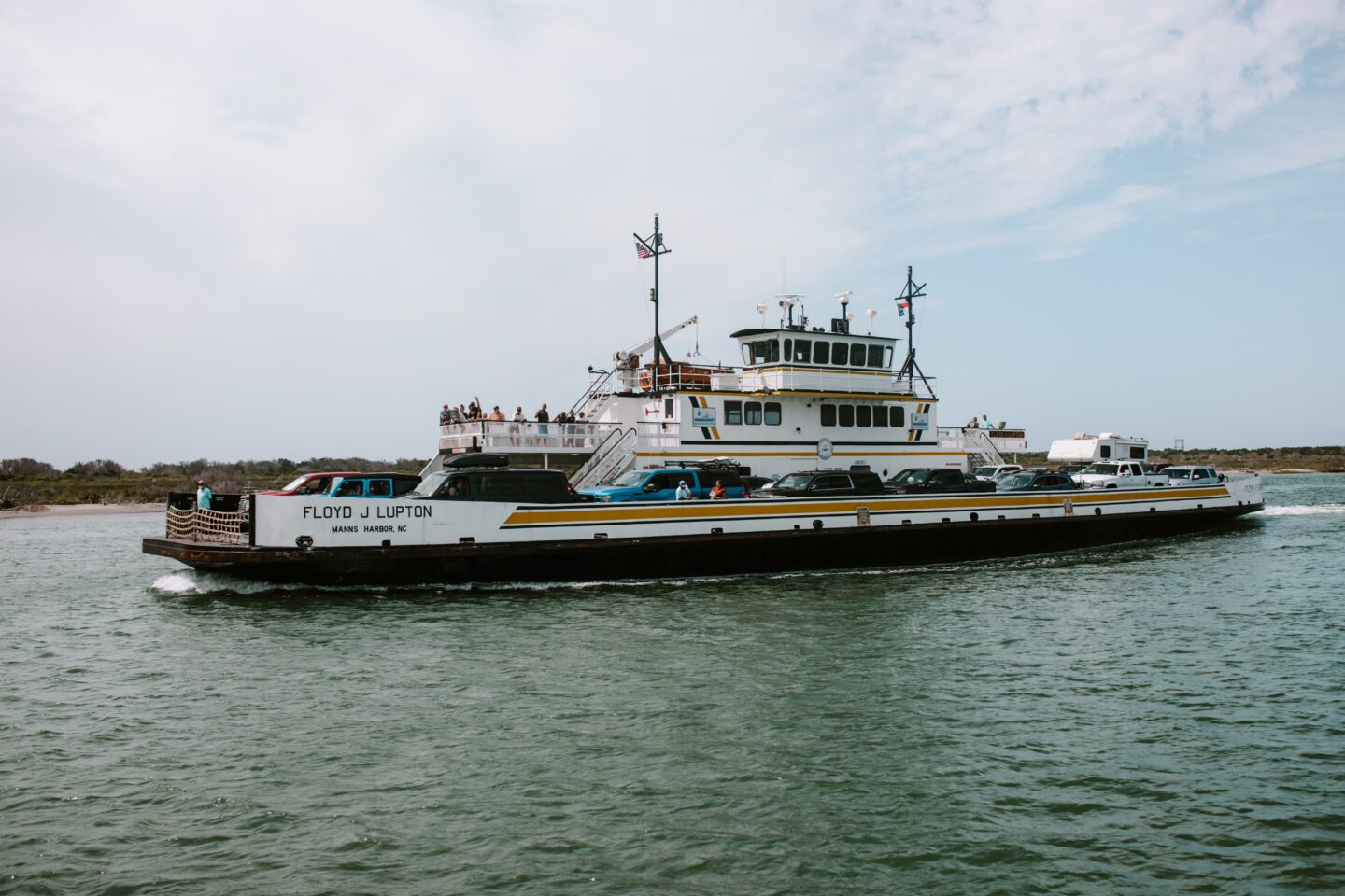 Ocracoke Ferry in the Outer Banks