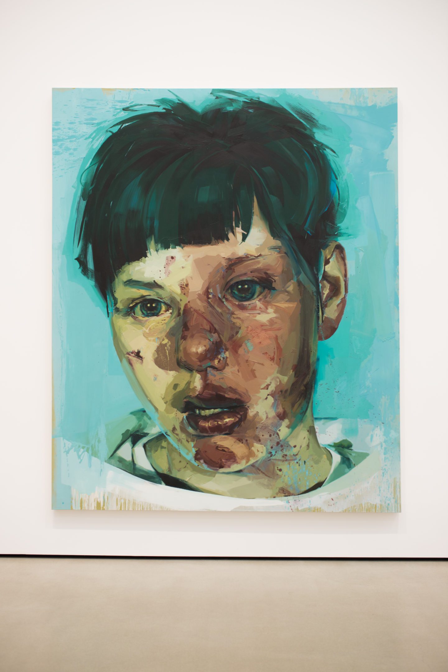 art exhibit in the Broad Museum 