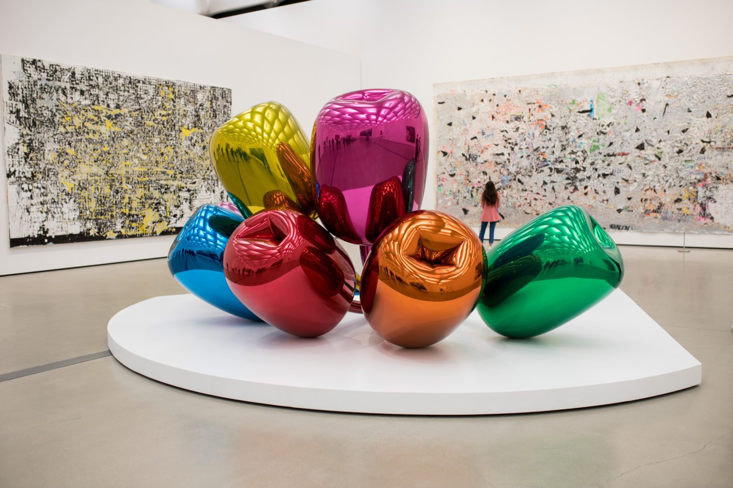 art exhibit in the Broad Museum, itinerary for Los Angeles