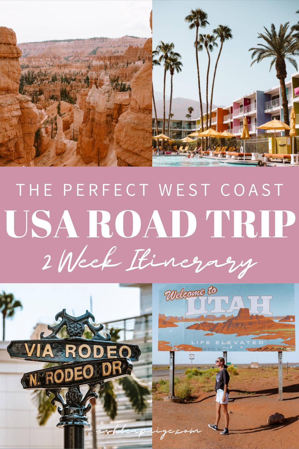 west coast america road trip