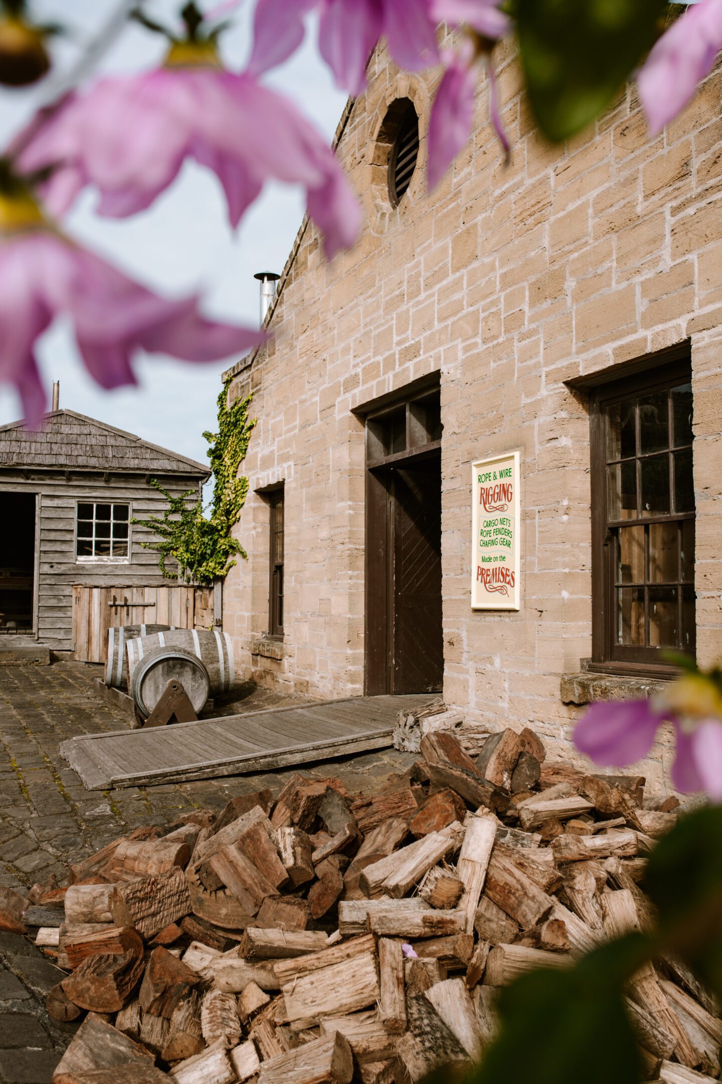 Historic building with wood out the front, things to do in Warrnambool