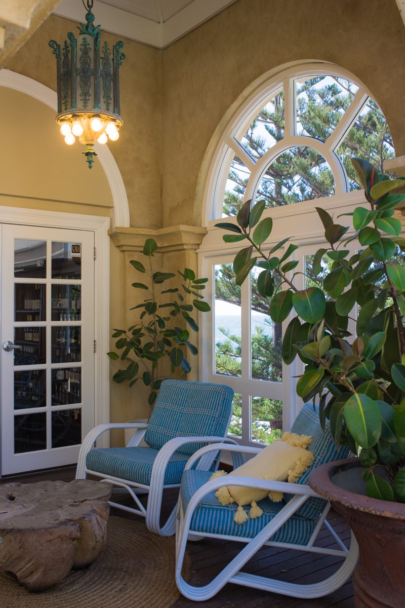 Outside restaurant decor, Perth beaches