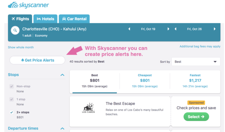 Skyscanner Website, how to find cheap flights like a boss
