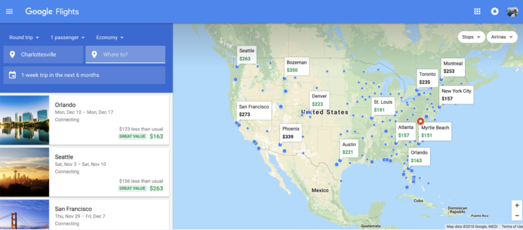 Google Flights Website, how to find cheap flights like a boss