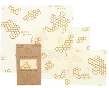 Bees wax reusable food wrap paper