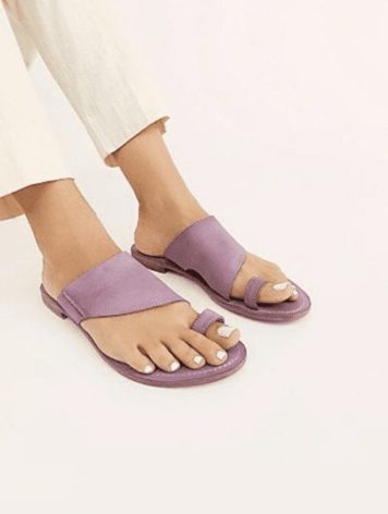 Leather Sandals Tropical Getaway
