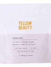 Yellow Beauty Glow Dust Face Mask